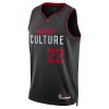Dres Miami Heat Jimmy Butler Nike 2023-24 City Edition Crno Swingman